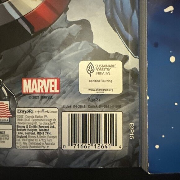 Marvel Avengers Coloring & Activity Books 96 Pages Seasons Greetings Lot Of 2 - Picture 5 of 11